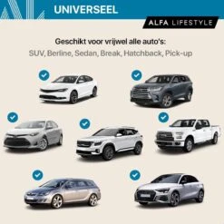 ALFA LIFESTYLE® Luxe Zonneschermen Auto - SHADE PRO V1 - UV Protectie Bescherming - 2 Stuks -Maxi-Cosi Winkel 1200x1200 65