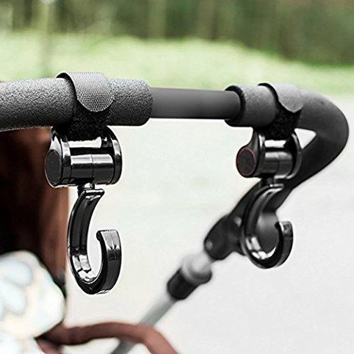 Kinderwagen Tassenhaakjes - Buggy Haakjes - Babywagen - Haakjes Voor Tassen - Set Van 2 - Rheme 2 Kinderwagen Tassenhaakjes - Buggy Haakjes - Babywagen - Haakjes Voor Tassen - Set Van 2 - Rheme - Image 2