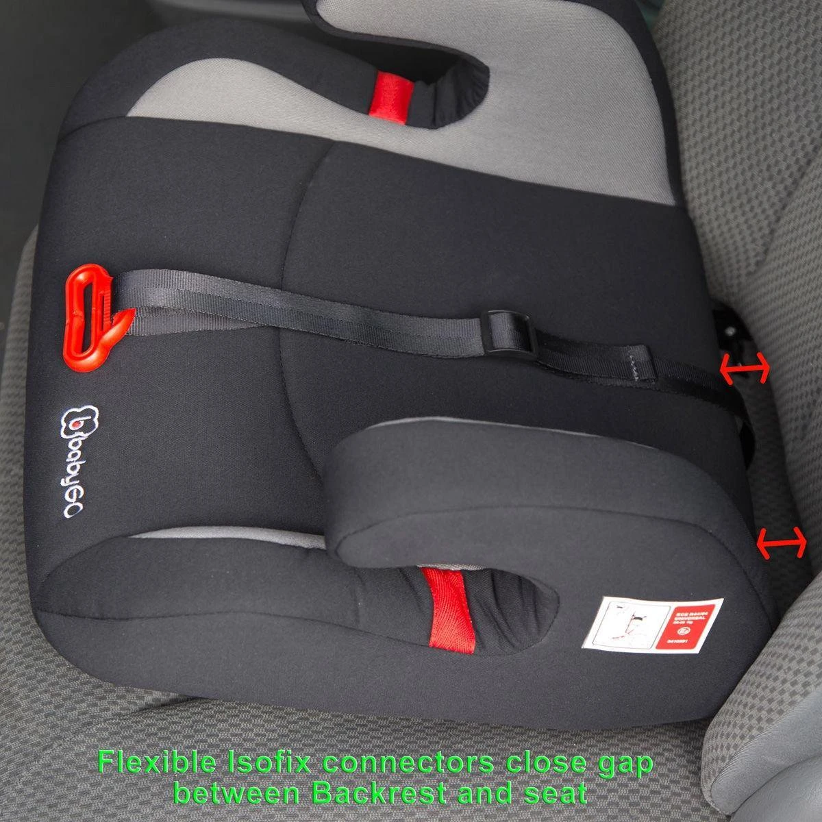 Babygo Bursa II Grijs Isofix Booster Zitverhoger 15-36 Kg 3561 9 Babygo Bursa II Grijs Isofix Booster Zitverhoger 15-36 Kg 3561 - Image 9