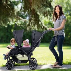 Deryan Luxe Elena Dubbele Buggy- Duo Buggy – Tandem Buggy – Compact En Lichtgewicht -Maxi-Cosi Winkel 1200x1200 928