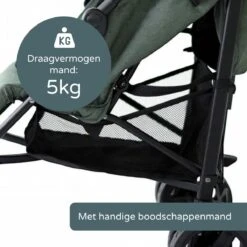Prénatal Luxe Buggy – Kinderwagen Met Boodschappenmand En Zonneklep - Verstelbare Wandelwagen – Inklapbaar Met 1 Hand - Plooibuggy Groen -Maxi-Cosi Winkel 1200x1200 958