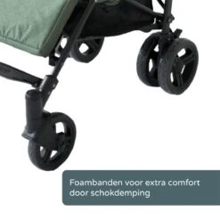 Prénatal Luxe Buggy – Kinderwagen Met Boodschappenmand En Zonneklep - Verstelbare Wandelwagen – Inklapbaar Met 1 Hand - Plooibuggy Groen -Maxi-Cosi Winkel 1200x1200 960