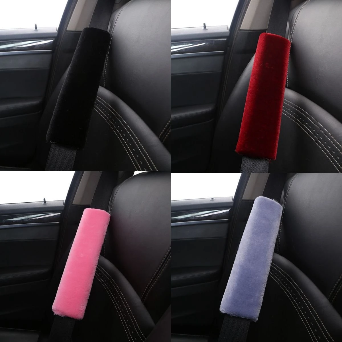 Hazlö Luxe Gordelhoezen - Extra Zacht - Schouderhoezen - Gordelkussen - Auto Gordel Beschermer - Gordel Beschermer - Gordelhoes - 2 Stuks - Rood 3 Hazlö Luxe Gordelhoezen - Extra Zacht - Schouderhoezen - Gordelkussen - Auto Gordel Beschermer - Gordel Beschermer - Gordelhoes - 2 Stuks - Rood - Image 3