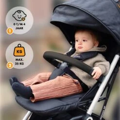 Deryan Luxe XP Buggy XL - Compact Lichtgewicht - Zwart -Maxi-Cosi Winkel 1200x1200 984