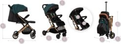 MoMi Wandelwagen - Compacte Lichtgewicht Buggy - Estelle - Green-Gold (geschikt Van 6mnd - 15kg) -Maxi-Cosi Winkel 1200x443 2