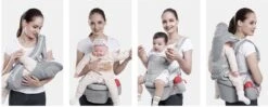 Ergonomische Draagzak Baby 15 In 1 - Draagdoek Tot 25 Kg - Baby Drager - Baby Carrier - Multifunctioneel - Grijs -Maxi-Cosi Winkel 1200x483 1