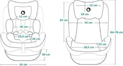 Lionelo Sander - Autostoel - ISOFIX 180° - Extra Zij-bescherming - Tot 36kg -Maxi-Cosi Winkel 1200x653 1