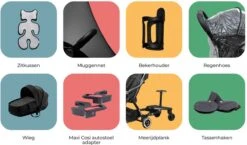 Hamilton By Yoop Buggy Regenhoes - Waterdicht Winddicht En Stofdicht Regenscherm Met Klittenbandsluiting - Transparant Weerschild Kinderwagen -Maxi-Cosi Winkel 1200x705 1