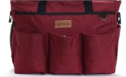 Merkloos Decopatent® Luiertas Schoudertas - Baby Verzorgingstas - Incl Verschoningsmatje & Flessenhouder - Vakken - Jongens/Meisjes - Grijs -Maxi-Cosi Winkel 1200x732 1