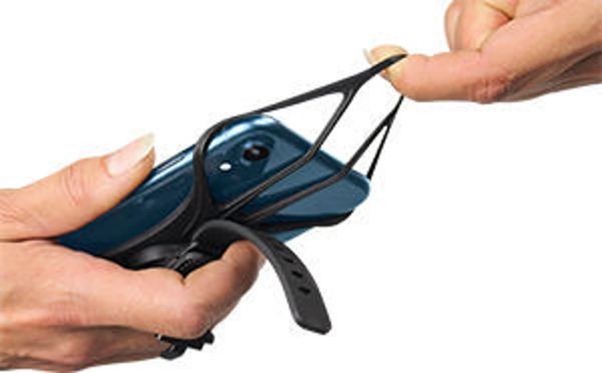 Dooky Telefoonhouder Smartphone Telefoon Houder 360* Rotatie Universeel Kinderwagen Fiets Zwart 3 Dooky Telefoonhouder Smartphone Telefoon Houder 360* Rotatie Universeel Kinderwagen Fiets Zwart - Image 3