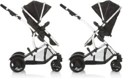BERKATMARKT - Hauck Duett 2 Dubbele Kinderwagens Voor Baby's En Kinderen, Omkeerbare Zitting, In Hoogte Verstelbaar, Zonwering, Regenbescherming, Opvouwbaar, Tot 36 Kg, Zwarte Woud -Maxi-Cosi Winkel 1200x756 4