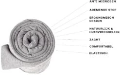 Ergonomische Rekbare Baby Draagdoek Van Katoen Om Te Knopen -Licht Grijs - Babywrap - Draagdoeken - Babydrager - Buikdrager – Rugdrager – Heupdrager - Baby Sling – Baby Carrier – Draagzak - Baby Wrap Sling - Draagdoek – Handleiding - Gratis Slabbetje -Maxi-Cosi Winkel 1200x757 5