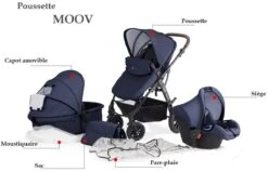 Kinderkraft Moov 3 In 1 Kinderwagen - Inclusief Autostoel - Navy -Maxi-Cosi Winkel 1200x773 3