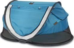 Deryan Peuter Luxe Campingbedje – Inclusief Zelfopblaasbare Matras - Blue -Maxi-Cosi Winkel 1200x781 1