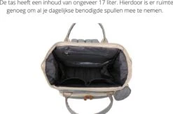 Humpy Dumpy Stijlvolle Luiertas Rugzak (Zwart) Met Uitschuifbaar Verschoon/ Slaap Bedje. Incl. Verschoon Matje, USB Poort & Buggy Straps -Maxi-Cosi Winkel 1200x792 1