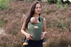 Rekbare Baby Draagdoek - Bam&Boe - Groen - Te Gebruiken Vanaf Geboorte - Van Super Zacht Bamboe -Maxi-Cosi Winkel 1200x800 100