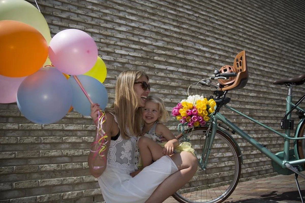 Bobike One Mini Fietsstoeltje Voor - Choc Brown 5 Bobike One Mini Fietsstoeltje Voor - Choc Brown - Image 5