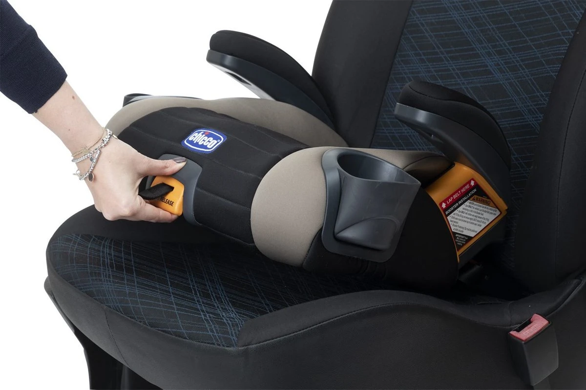 Chicco - Gofit Plus - Booster Isofix - Desert Taupe 2 Chicco - Gofit Plus - Booster Isofix - Desert Taupe - Image 2