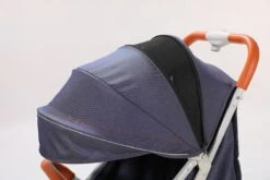 WOOSH New Buggy - Sand / Black - One Hand Folding - 3 Slaapstanden - Wandelwagen Tot 25 Kg - Regenhoes - Bekerhouder - Muggennet -Maxi-Cosi Winkel 1200x800 91