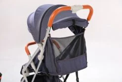 WOOSH New Buggy - Sand / Black - One Hand Folding - 3 Slaapstanden - Wandelwagen Tot 25 Kg - Regenhoes - Bekerhouder - Muggennet -Maxi-Cosi Winkel 1200x800 92