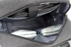 Brisby Slijtvaste Luiertas – Verzorgingstas – Met Buggymontage -Donkergrijs -Maxi-Cosi Winkel 1200x803