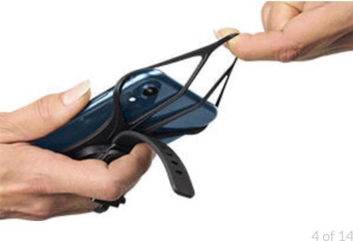 Dooky Telefoonhouder Smartphone Telefoon Houder 360* Rotatie Universeel Kinderwagen Fiets Zwart 18 Dooky Telefoonhouder Smartphone Telefoon Houder 360* Rotatie Universeel Kinderwagen Fiets Zwart - Image 18