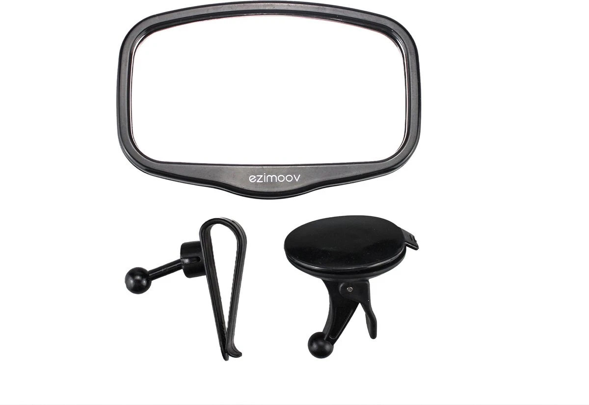 EZI MIRROR MINI - Auto Spiegel Baby - Met Klem En Zuignap - Klein Formaat - Bevestig Op Ruit Of Aan Zonneklep 9 EZI MIRROR MINI - Auto Spiegel Baby - Met Klem En Zuignap - Klein Formaat - Bevestig Op Ruit Of Aan Zonneklep - Image 9