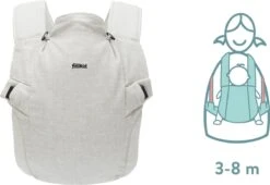 Fillikid Premium Draagzak - 2 In 1 - Ergonomisch - EU Gecertificeerd - Natural Sand - Ontworpen Met Draagconsulent -Maxi-Cosi Winkel 1200x826 5