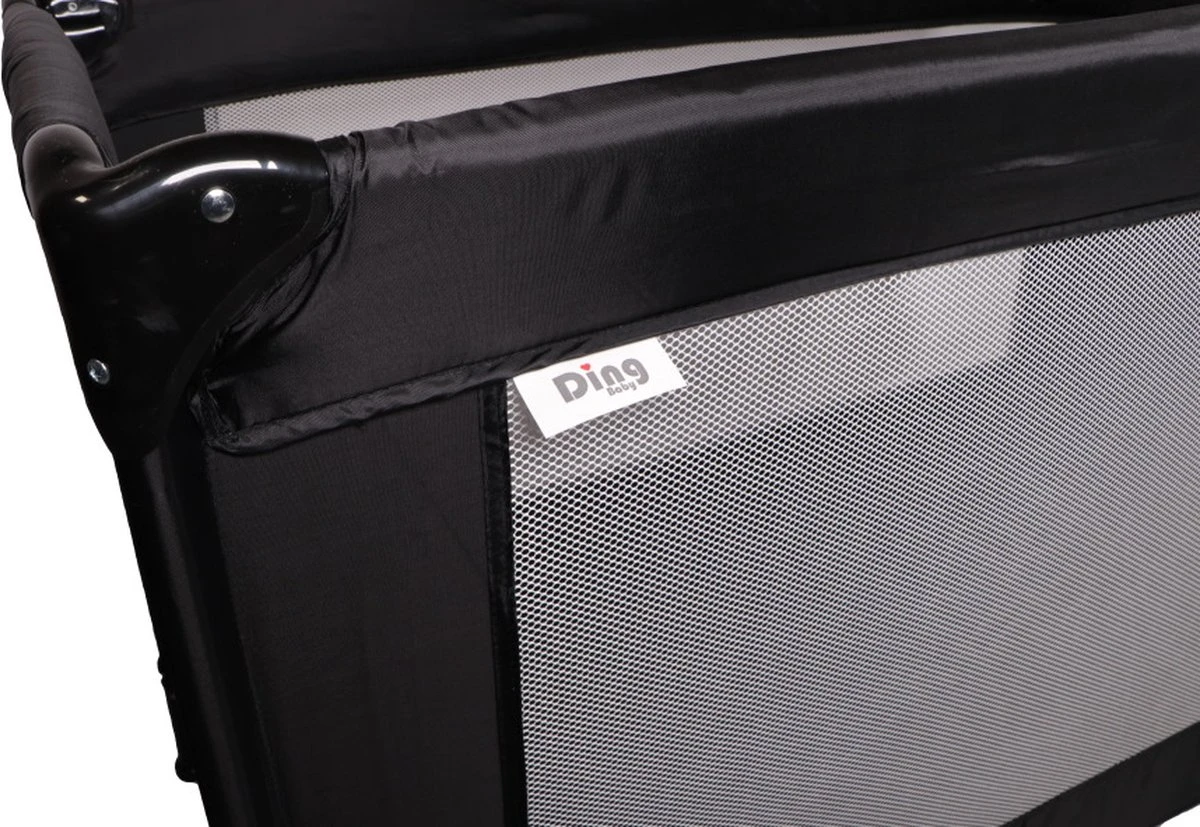 Ding Campingbedje - Zwart - 120x60 Cm - Reisbedje Inclusief Bodemmatrasje 9 Ding Campingbedje - Zwart - 120x60 Cm - Reisbedje Inclusief Bodemmatrasje - Image 9