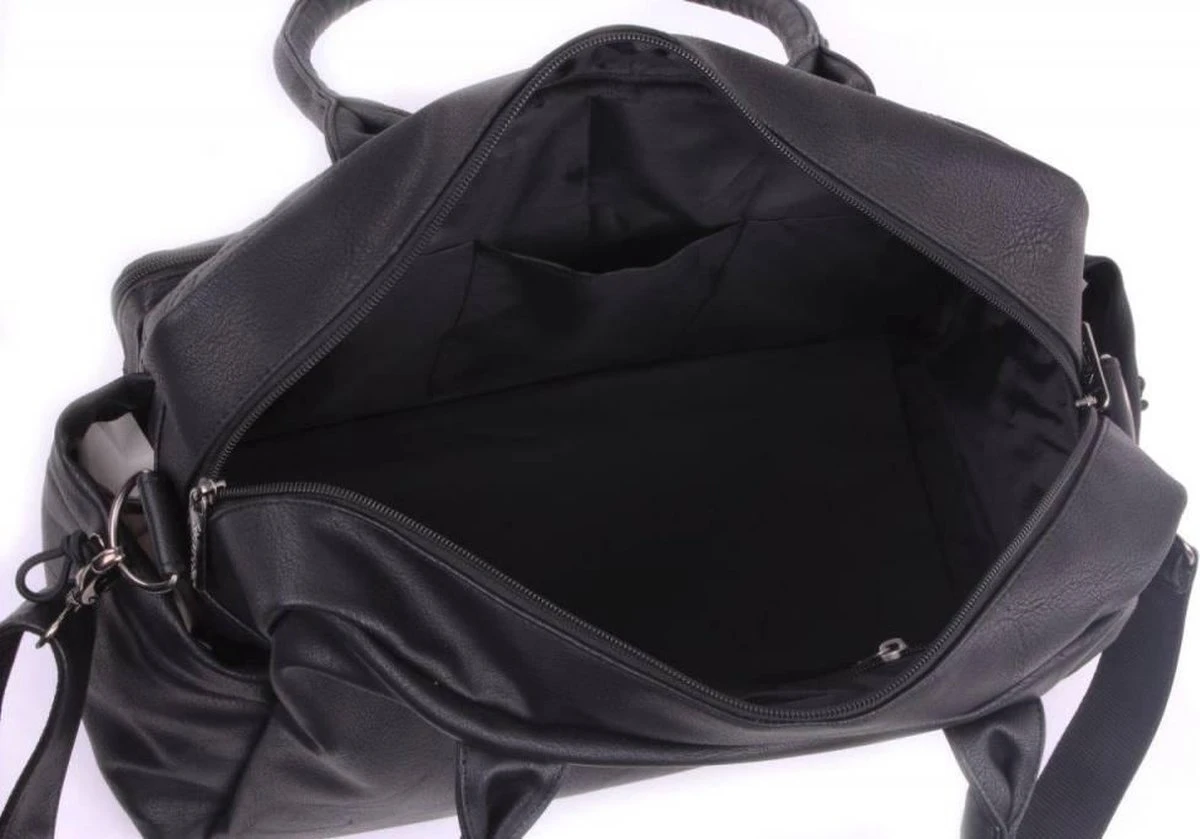 Kidzroom Vision Of Love Luiertas - Zwart - Verschoonmatje - Verstelbare Schouderband 19 Kidzroom Vision Of Love Luiertas - Zwart - Verschoonmatje - Verstelbare Schouderband - Image 19