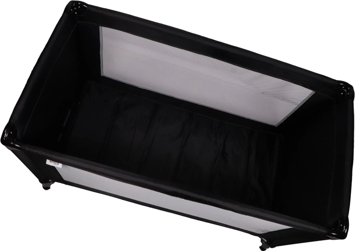 Ding Campingbedje - Zwart - 120x60 Cm - Reisbedje Inclusief Bodemmatrasje 8 Ding Campingbedje - Zwart - 120x60 Cm - Reisbedje Inclusief Bodemmatrasje - Image 8