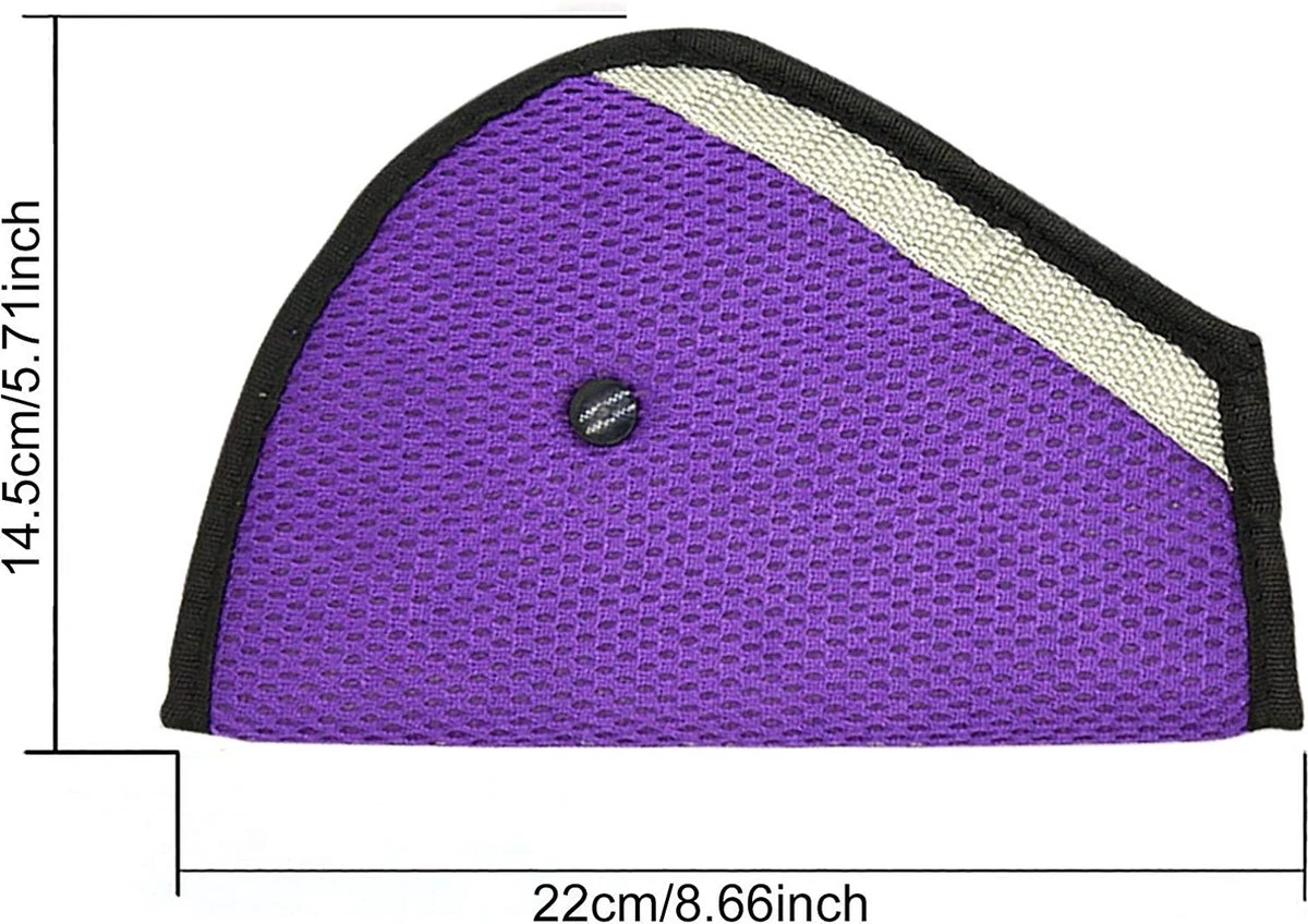 Doodadeals® Autogordel Beschermer - Paars - Gordelhoes Kinderen - Autogordel Beschermers Kind - Gordelbeschermer Auto 6 Doodadeals® Autogordel Beschermer - Paars - Gordelhoes Kinderen - Autogordel Beschermers Kind - Gordelbeschermer Auto - Image 6