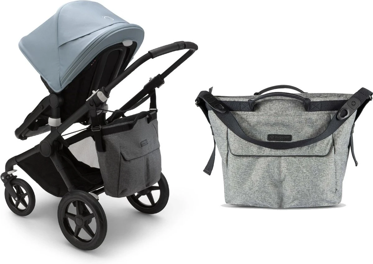 Bugaboo Luiertas - Grey Melange 9 Bugaboo Luiertas - Grey Melange - Image 9