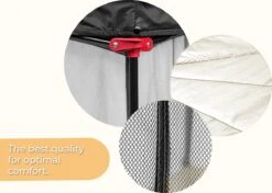 Deryan Draagbare Kinderbox - Zwart - Vaste Matrasbodem - Reisbox - Campingbedje -Maxi-Cosi Winkel 1200x853 1