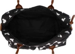 Kidzroom Black And White Luiertas - Zwart - Ophanglussen Kinderwagen - Verschoonmatje - Verstelbare Schouderband -Maxi-Cosi Winkel 1200x872 1