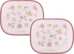 Little Dutch Zonnescherm - Flowers & Butterflies - Set Van 2 Stuks