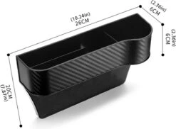 Autostoel Organizer Bijrijder Met Bekerhouder | Auto Opbergdoos Met Bekerhouder | Auto Organizer | Gap Filler Autostoel | Auto Gap Vuller | Organizer In Carbon Fiber Look | Auto Accessoires | Opbergen Auto Accessoires | -Maxi-Cosi Winkel 1200x882