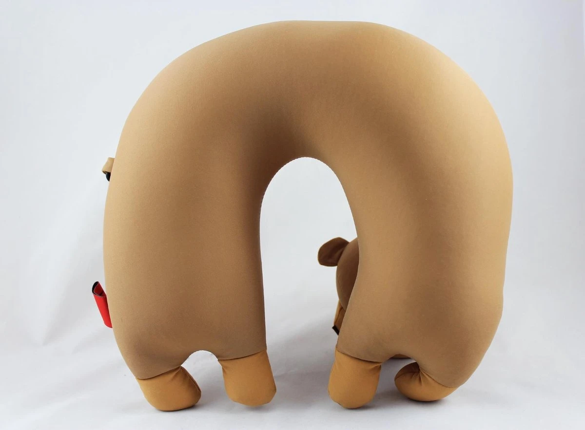 Cuddlebug U-shape Kussen | Aap | Knuffel | Kinderen 2 Cuddlebug U-shape Kussen | Aap | Knuffel | Kinderen - Afbeelding 2