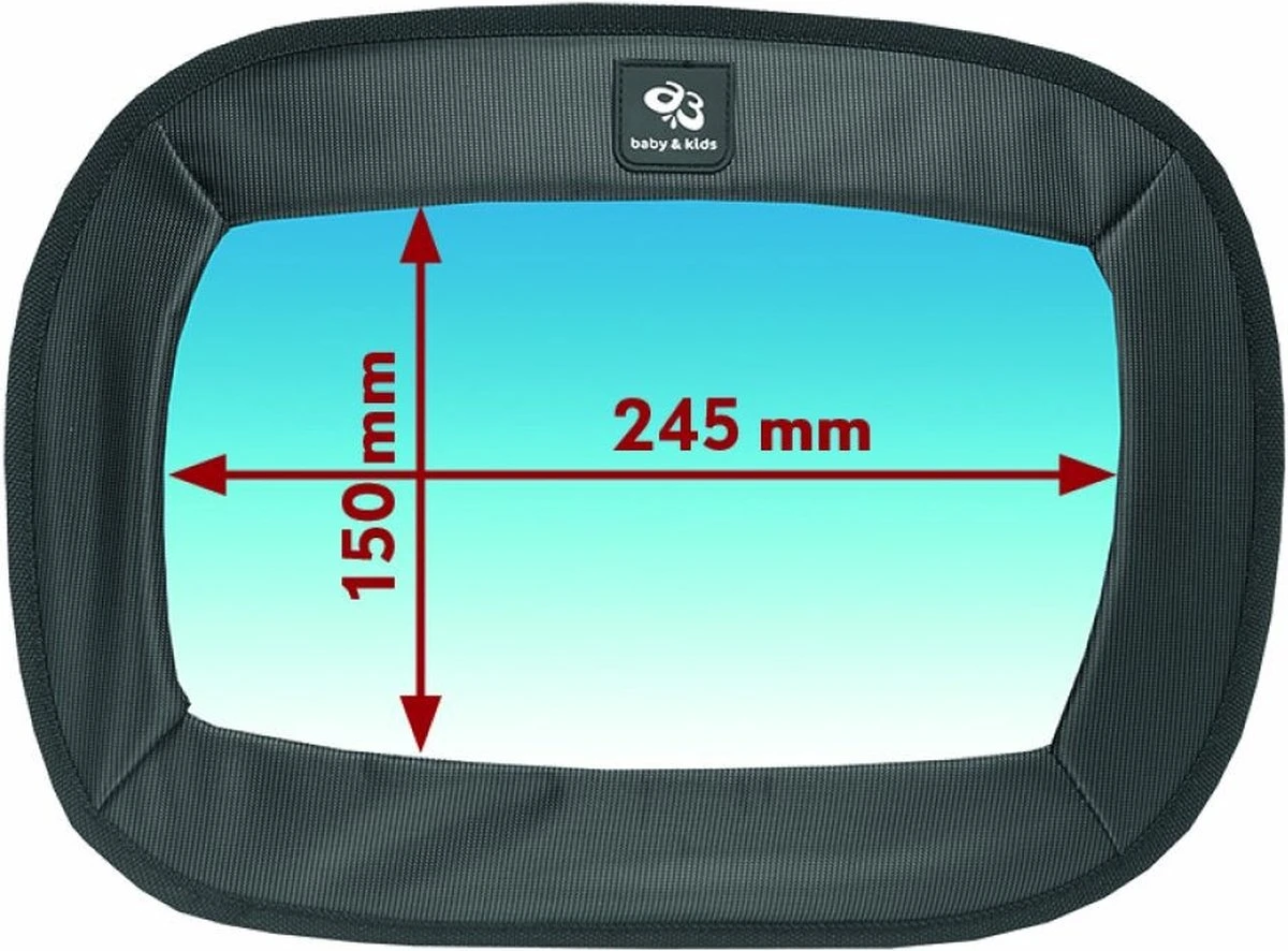 A3 Baby & Kids Grote Auto Spiegel 64614 2 A3 Baby & Kids Grote Auto Spiegel 64614 - Afbeelding 2