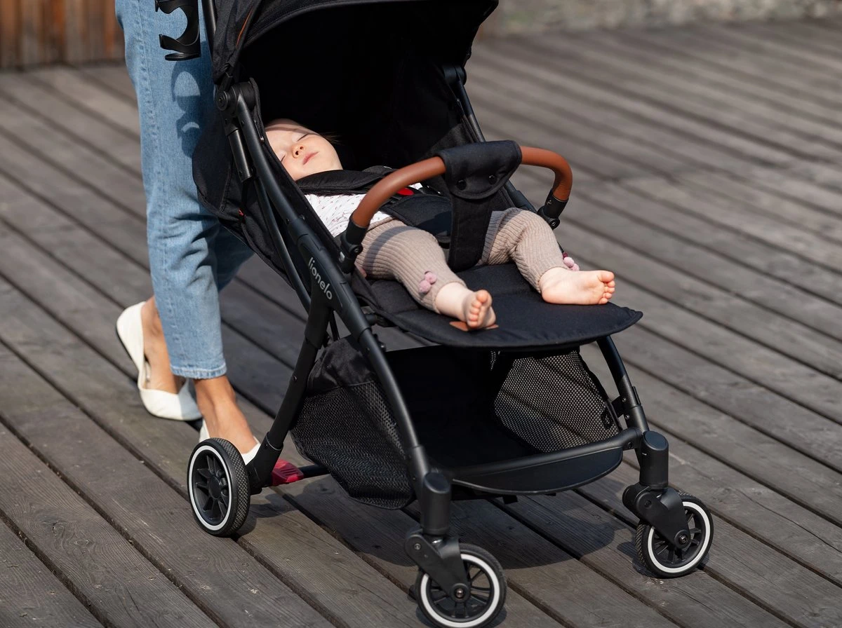 Lionelo Buggy Julie One - Kinderwagen Premium - Automatisch Opvouwen - Wandelwagen Tot 22 Kg - Comfortabele Zitje 11 Lionelo Buggy Julie One - Kinderwagen Premium - Automatisch Opvouwen - Wandelwagen Tot 22 Kg - Comfortabele Zitje - Image 11