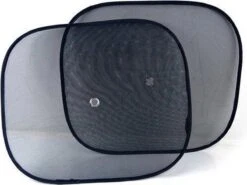 Merkloos Zonnescherm / Zonwering Auto - UV Protectie - 2 Stuks Autozonwering Voor Autoraam / Zijruit