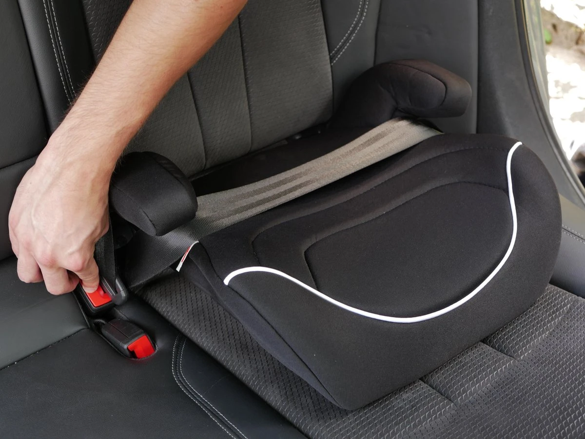 Zitverhoger Auto - Stoelverhoger - Autostoel - Booster - Zwart 2 Zitverhoger Auto - Stoelverhoger - Autostoel - Booster - Zwart - Image 2