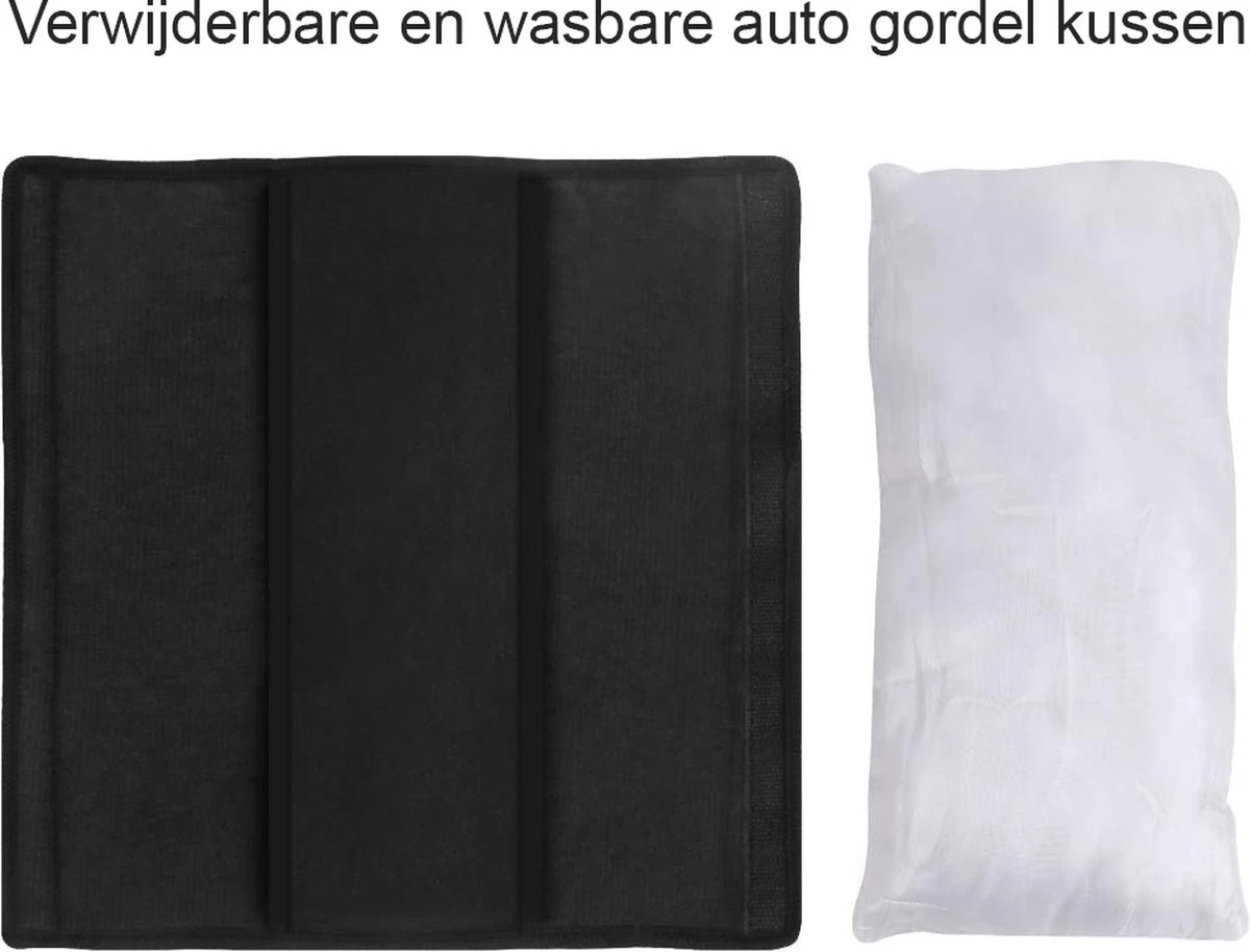 Gordelbeschermer Zwart Auto - Gordelkussen Kind - Slaapkussen - Nekkussen Kind Auto - Autogordel Kussen - Autogordel Beschermer - Auto Accessoires - Auto Accessories Interieur - 1 Stuk 8 Gordelbeschermer Zwart Auto - Gordelkussen Kind - Slaapkussen - Nekkussen Kind Auto - Autogordel Kussen - Autogordel Beschermer - Auto Accessoires - Auto Accessories Interieur - 1 Stuk - Image 8