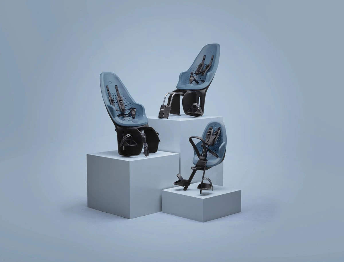 Thule Yepp 2 Mini Fietsstoeltje Voor - Stuurbevestiging - Aegean Blauw 4 Thule Yepp 2 Mini Fietsstoeltje Voor - Stuurbevestiging - Aegean Blauw - Image 4