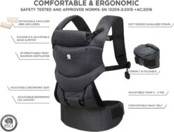 Dooky Ergonomische Draagzak Urban Comfort Grey Sapphire 29 Dooky Ergonomische Draagzak Urban Comfort Grey Sapphire -Maxi-Cosi Winkel 1200x915 4