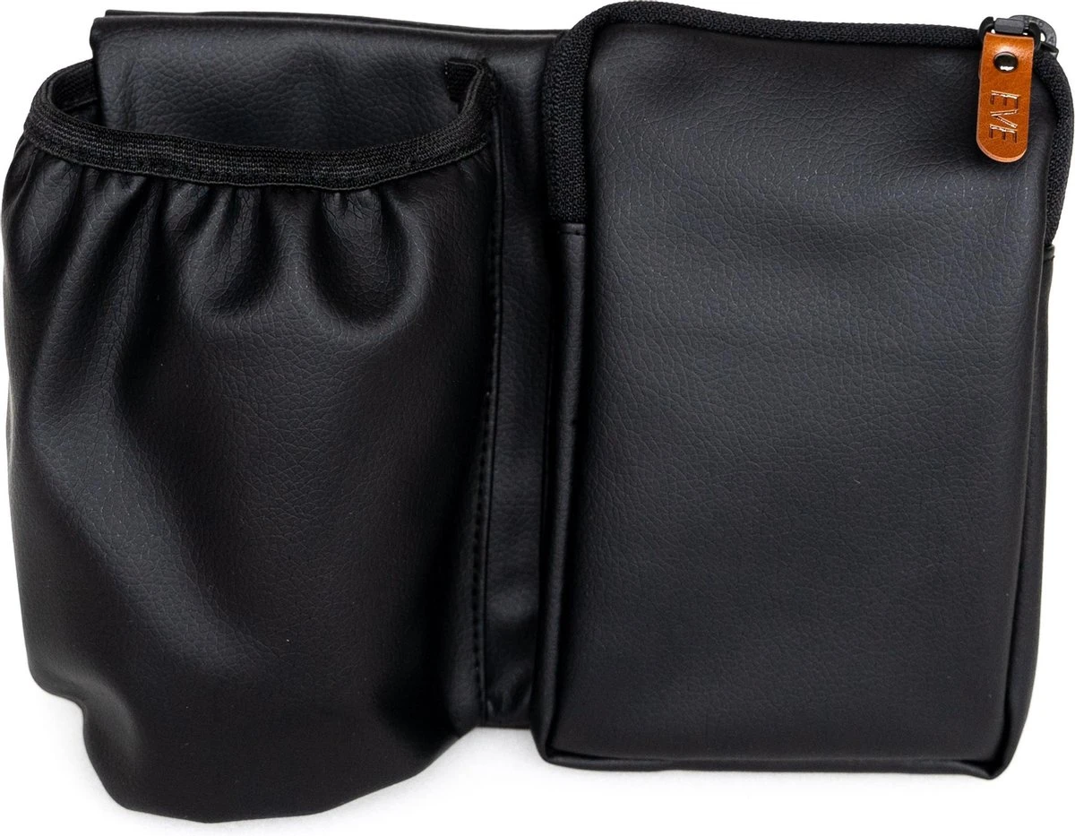 EVE Kids Heupdrager - Baby En Peuter - Heupzitje - Draagzak - Zwart Leer 2 EVE Kids Heupdrager - Baby En Peuter - Heupzitje - Draagzak - Zwart Leer - Image 2