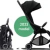 Hamilton By Yoop X1 Plus Buggy – Nieuw, Hoger, Uitgebreider 2023 Model – Premium Stroller Met One Hand Folding Technologie – Zwart – Lichte, Verstelbare En Wendbare Kinderwagen Met Vele Gemakken