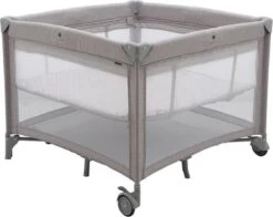 Topmark Reisbed/Box Parker - 100x100 Cm. - Grey -Maxi-Cosi Winkel 1200x952