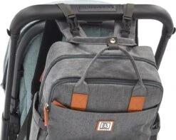 Brisby Slijtvaste Luiertas – Verzorgingstas – Met Buggymontage -Donkergrijs -Maxi-Cosi Winkel 1200x955 3