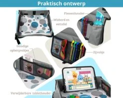 Premium Reistafel Voor Kinderen - Inclusief Tablethouder + Gratis Draagtas En Potloden - Auto Organizer - Playtray - Opvouwbaar - Speeltafel Auto - Tekentafel Auto - Grijs 9 Premium Reistafel Voor Kinderen - Inclusief Tablethouder + Gratis Draagtas En Potloden - Auto Organizer - Playtray - Opvouwbaar - Speeltafel Auto - Tekentafel Auto - Grijs -Maxi-Cosi Winkel 1200x960